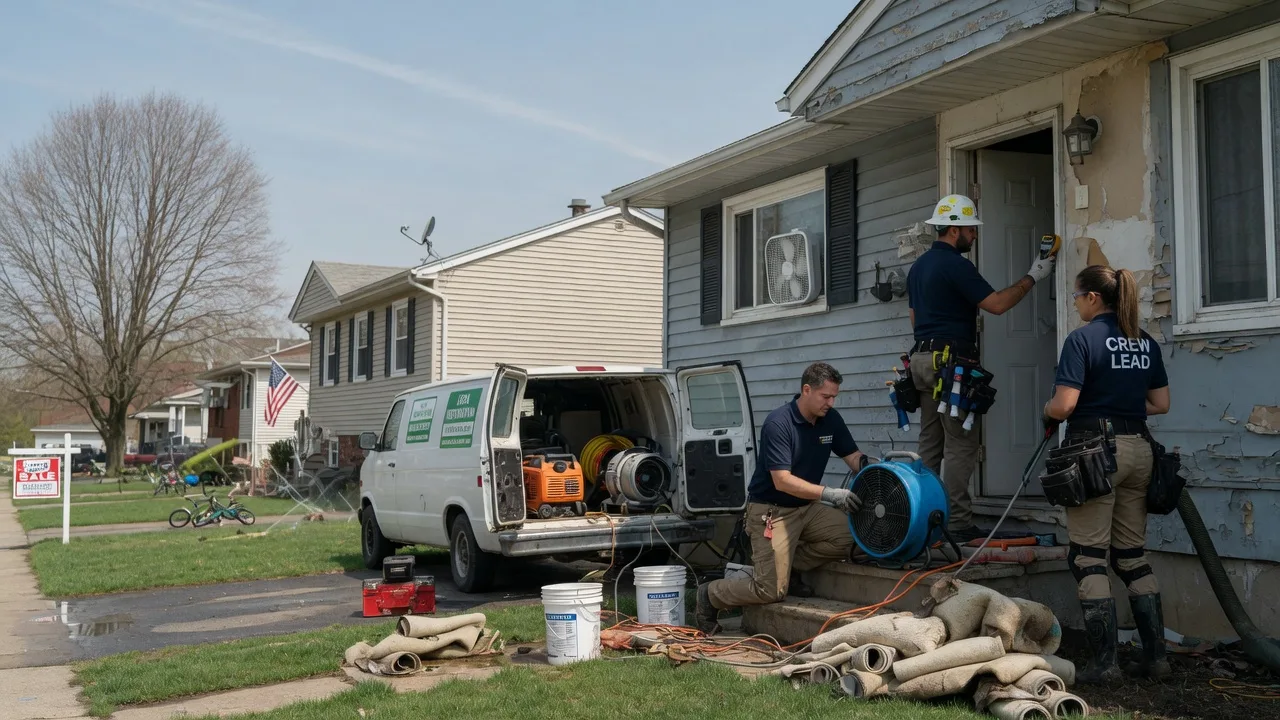 Flood Cleanup in Unionville, PA near me